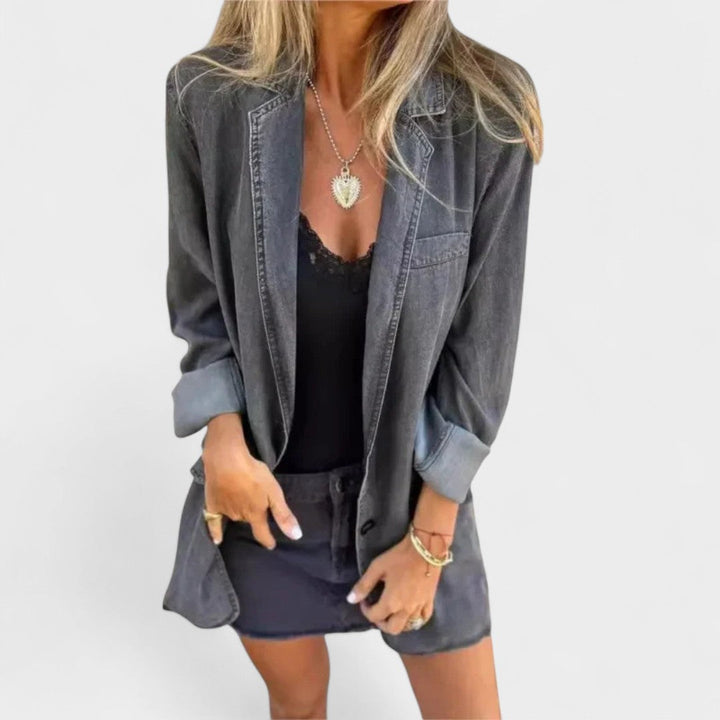 BELMONTE MILANO | BLAZER IN DENIM RILASSATO