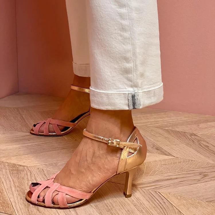 GINEVRA | SANDALI ALTI CON CINTURINI