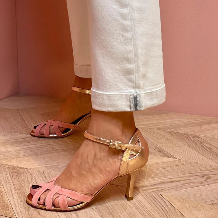 GINEVRA | SANDALI ALTI CON CINTURINI