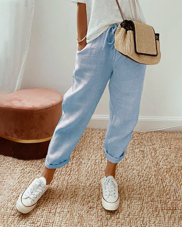 CATERINA | PANTALONI CASUAL CON COULISSE
