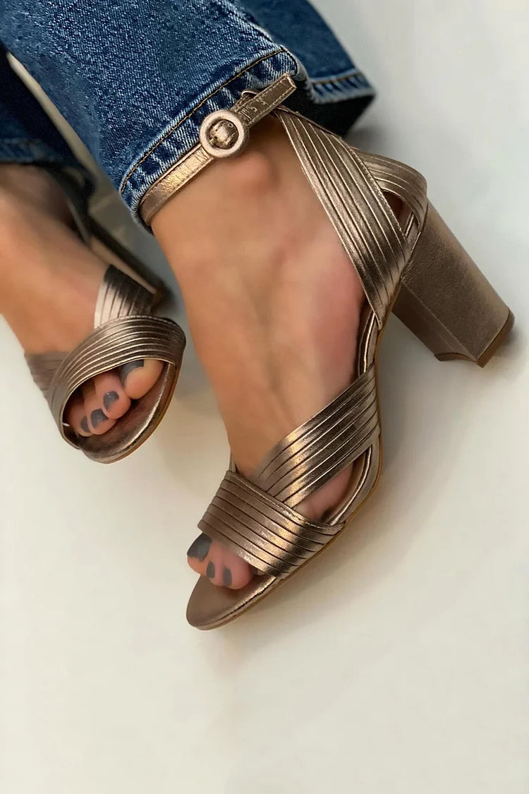 VIOLA | SANDALI A FASCIA ELEGANTI