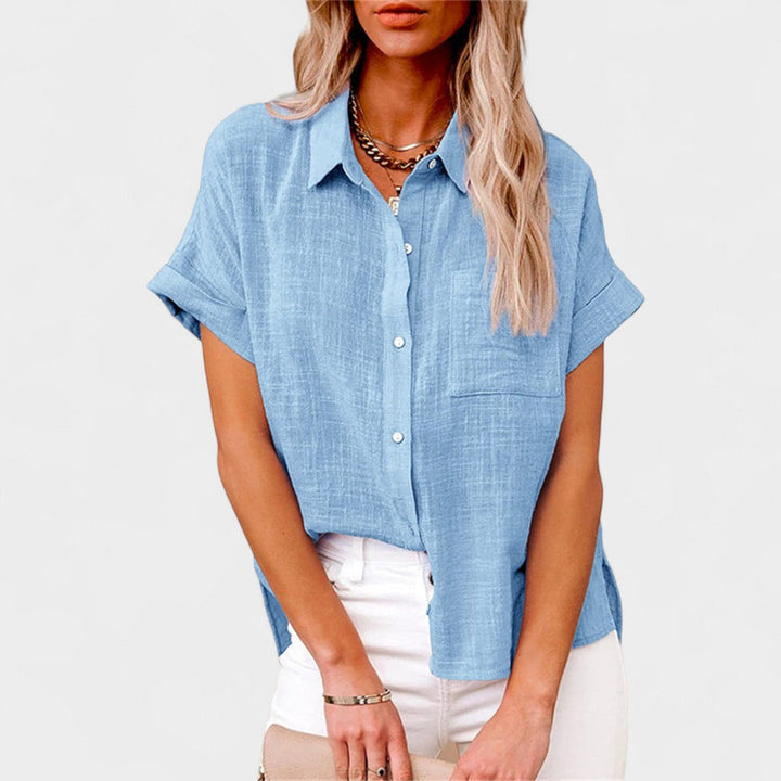 BELMONTE MILANO | BLUSA CON BOTTONI RILASSATA