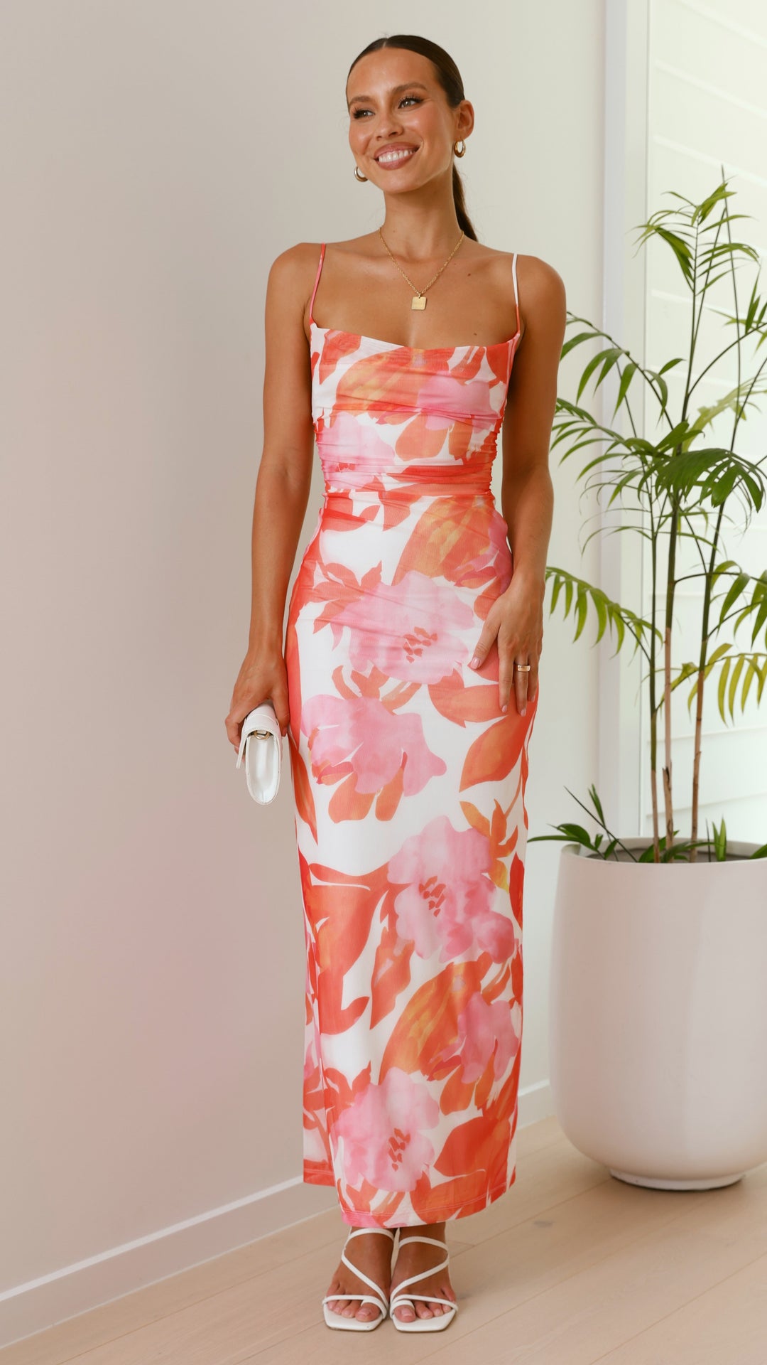 VIVIANA | ABITO SLIP FLOREALE