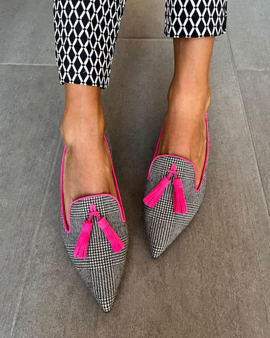 BELMONTE MILANO | MOCASSINO A PUNTA CON NAPPE FLUO