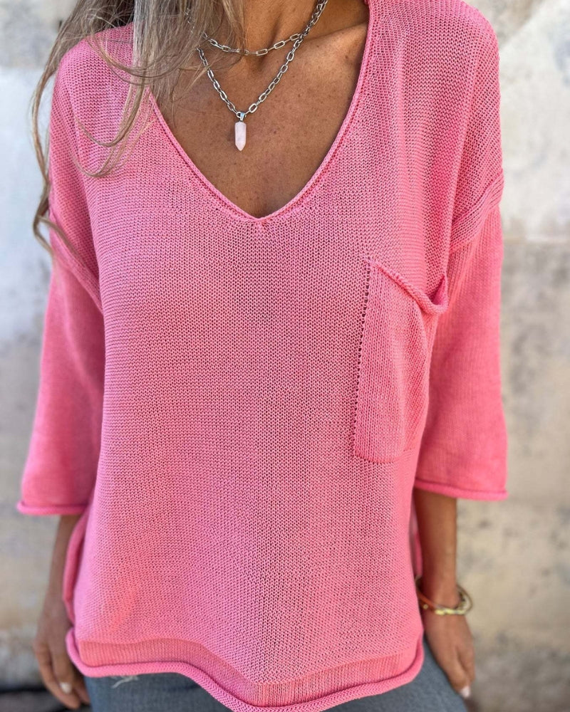 BELMONTE MILANO | MAGLIONE CON TASCA RILASSATO