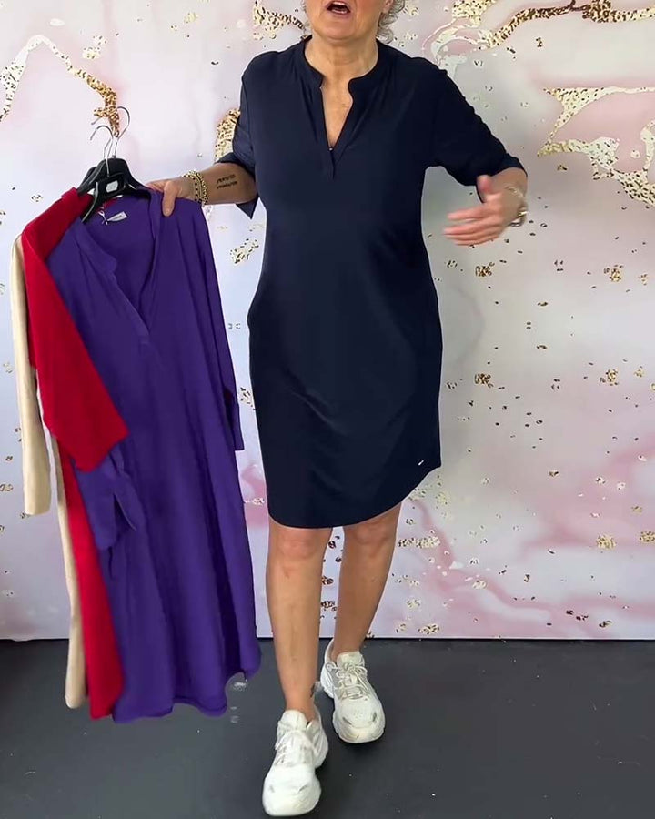 Hanne | Abito Elegante con Collo a V