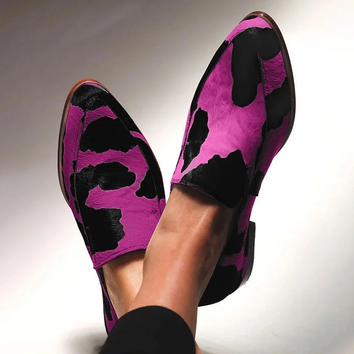 BELMONTE MILANO | MOCASSINI STAMPA ANIMALIER MODERNA