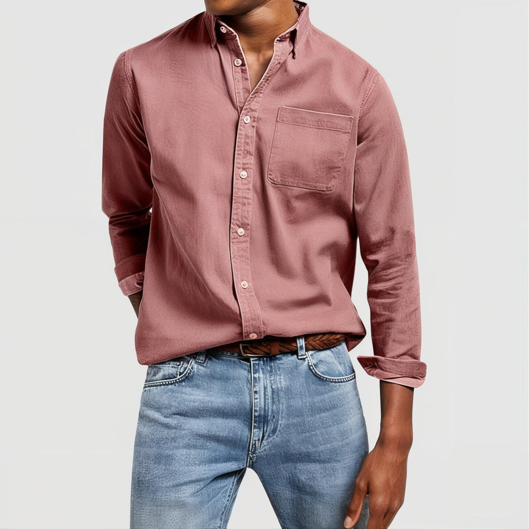 Carlo | Camicia Elegante in Cotone Traspirante
