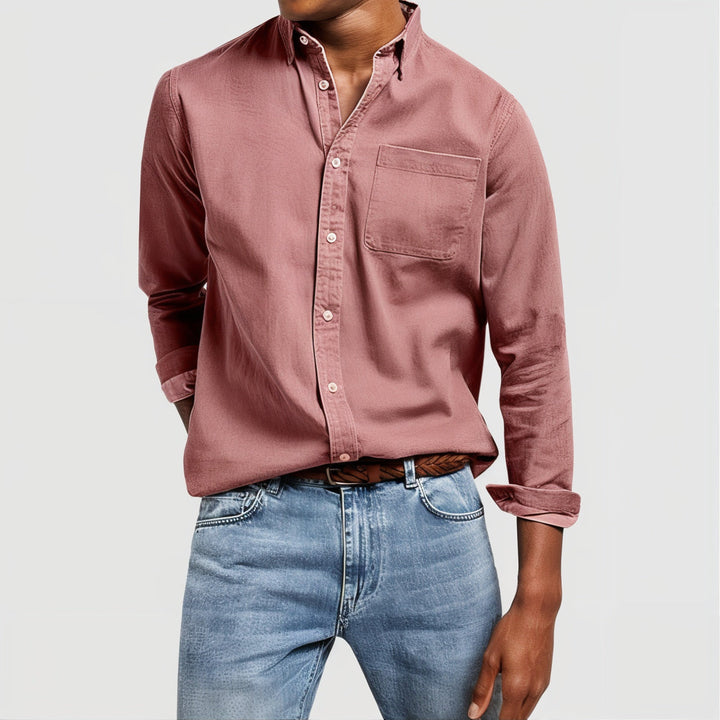 Carlo | Camicia Elegante in Cotone Traspirante