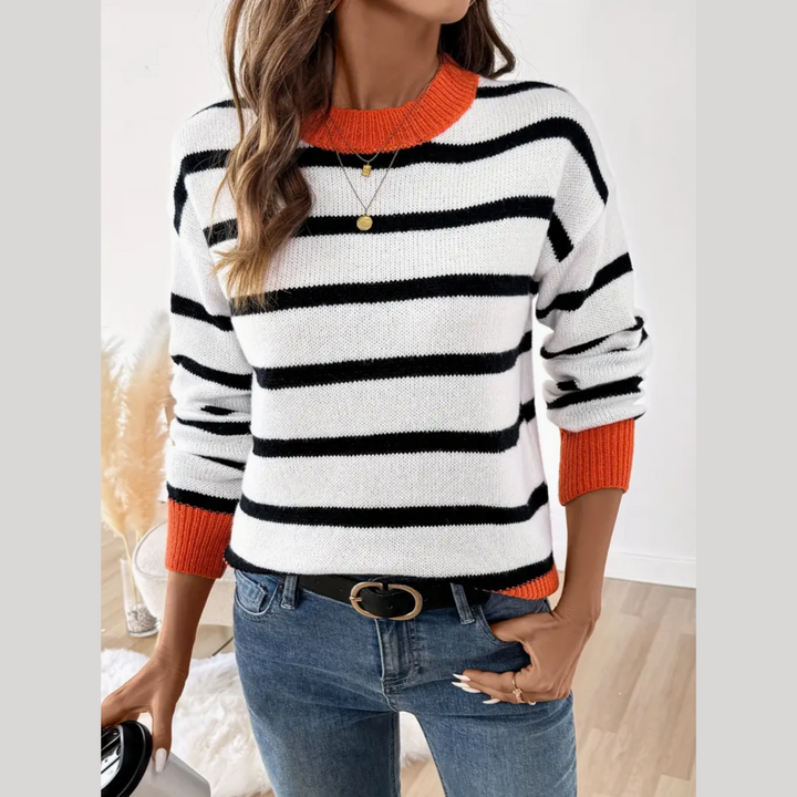 BELMONTE MILANO | Maglione Elegante con Collo a Giro
