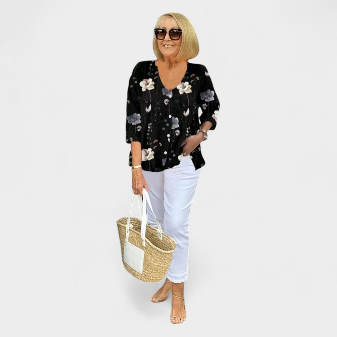 BELMONTE MILANO | BLOUSE CON BOTTONI BLOOM