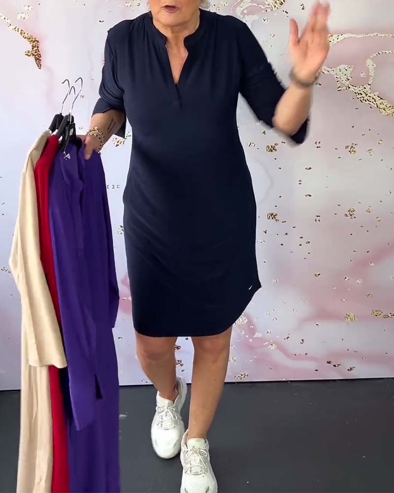 Hanne | Abito Elegante con Collo a V