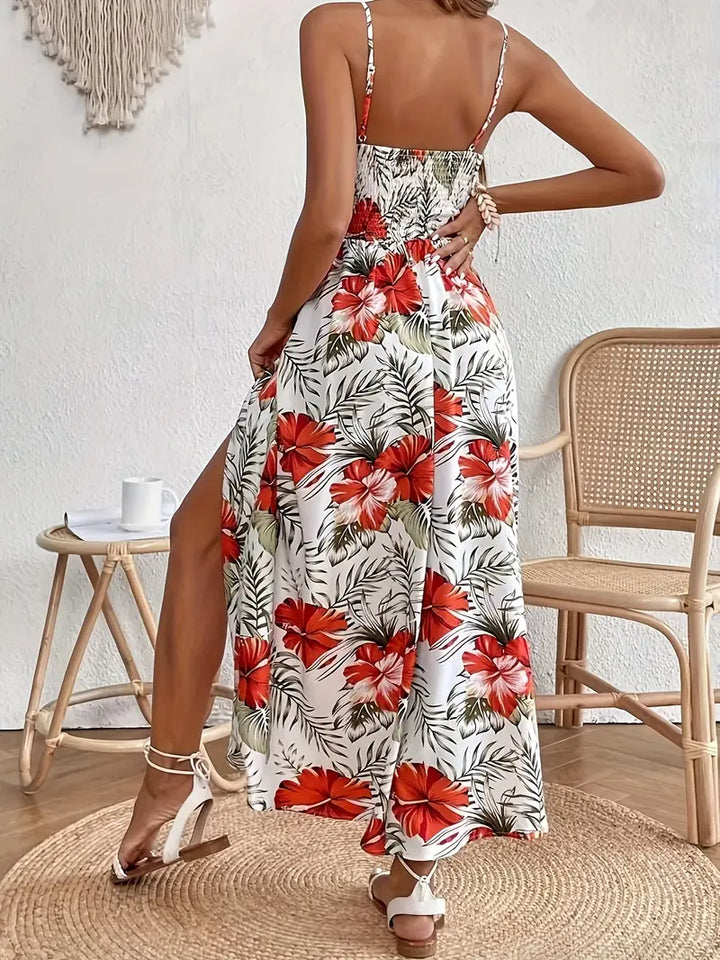 Ingrid | Abito estivo con stampa floreale