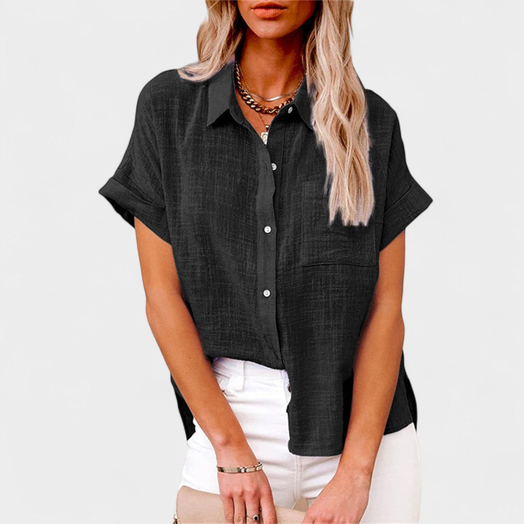 BELMONTE MILANO | BLUSA CON BOTTONI RILASSATA