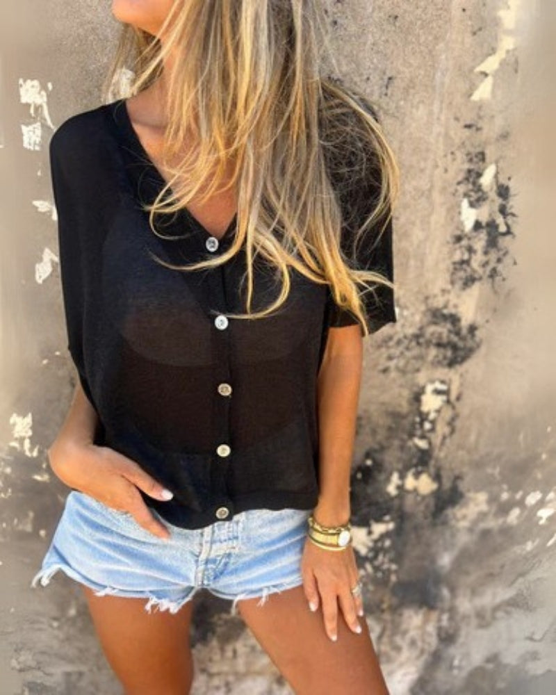 BELMONTE MILANO | CARDIGAN CON BOTTONI DAVANTI