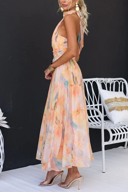 MIRELLA | ABITO MIDI CON COLLO ALL’AMERICANA