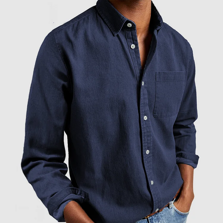 Carlo | Camicia Elegante in Cotone Traspirante