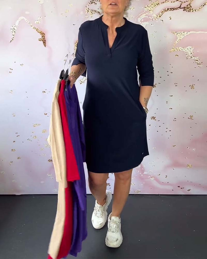 Hanne | Abito Elegante con Collo a V