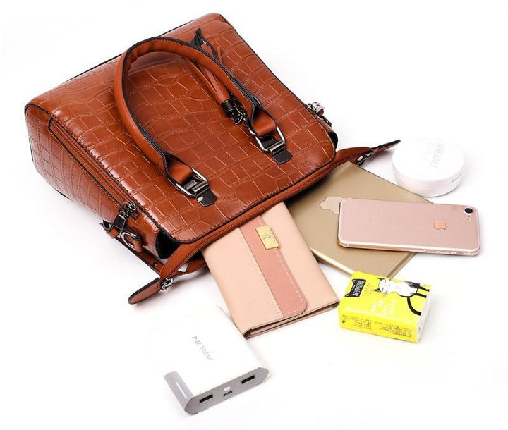 MARISA | SET 4 IN 1 BORSE STILE CROC
