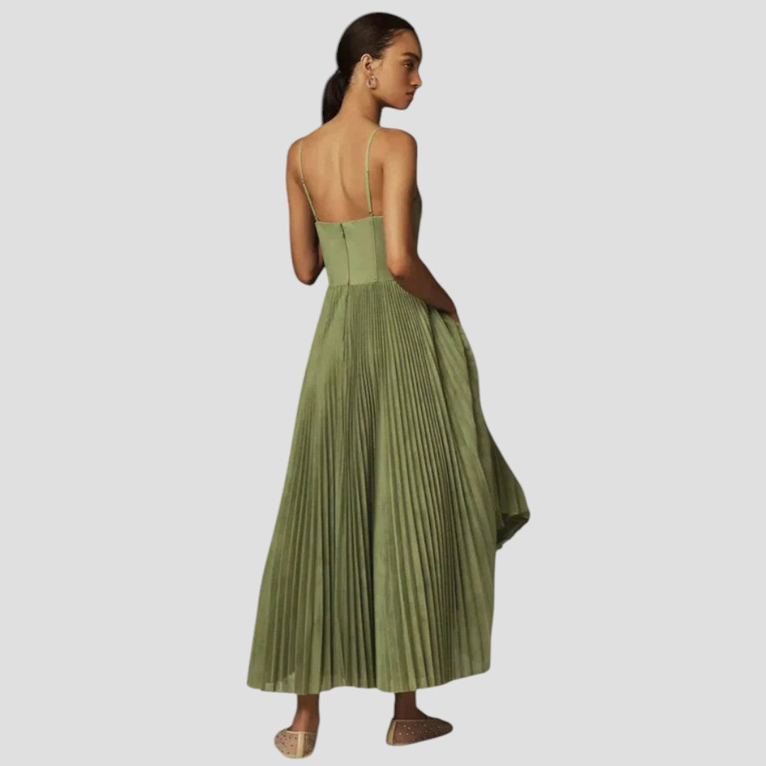 Karina – Abito in tulle plissettato