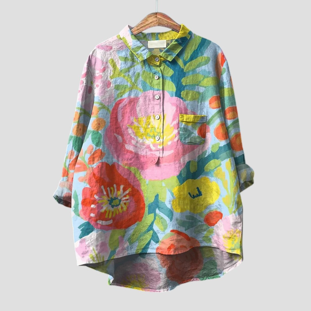 ALINA | BLUSA FLOREALE