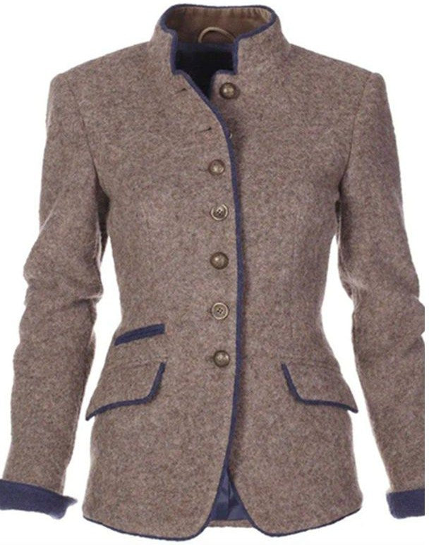 BELMONTE MILANO | GIACCA ELEGANTE CON COLLETTO ALTO
