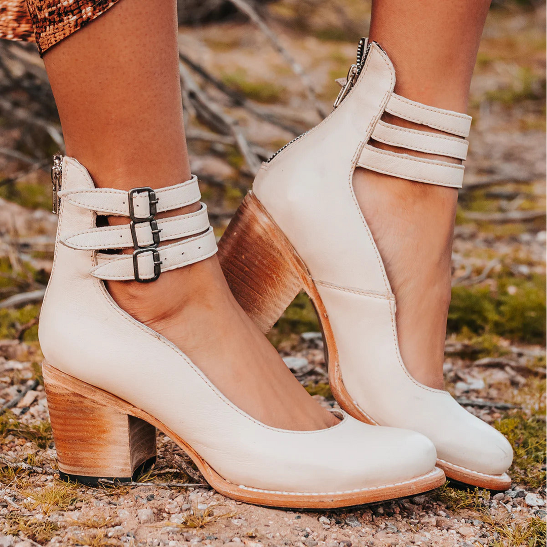 GINEVRA | HEEL WITH STRAPS