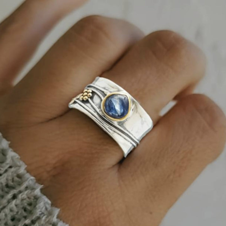 Anello da Meditazione in Gemma Bohemien