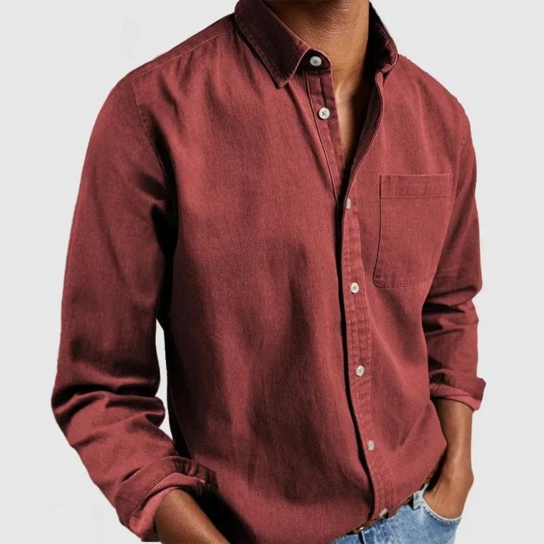 Carlo | Camicia Elegante in Cotone Traspirante