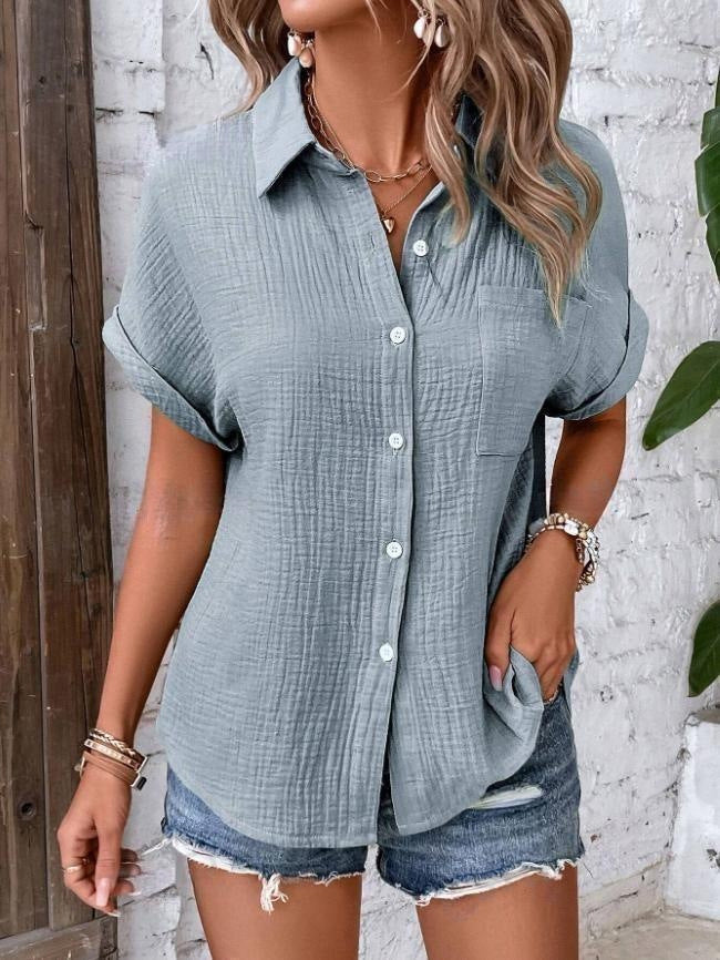 BELMONTE MILANO | CAMICIA CON BOTTONI RILASSATA