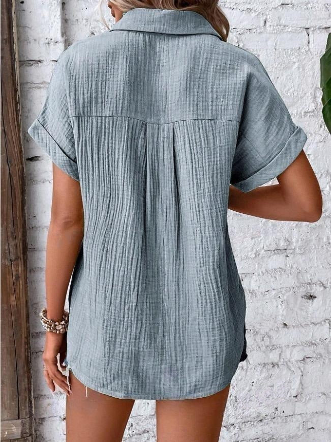 BELMONTE MILANO | CAMICIA CON BOTTONI RILASSATA