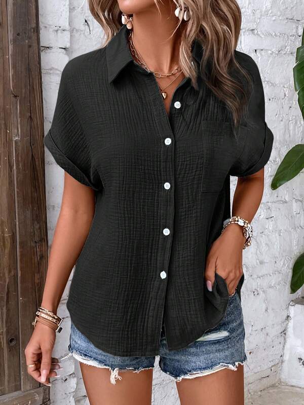 BELMONTE MILANO | CAMICIA CON BOTTONI RILASSATA