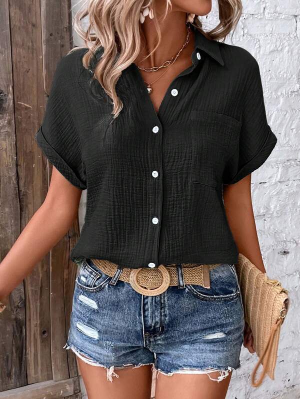 BELMONTE MILANO | CAMICIA CON BOTTONI RILASSATA