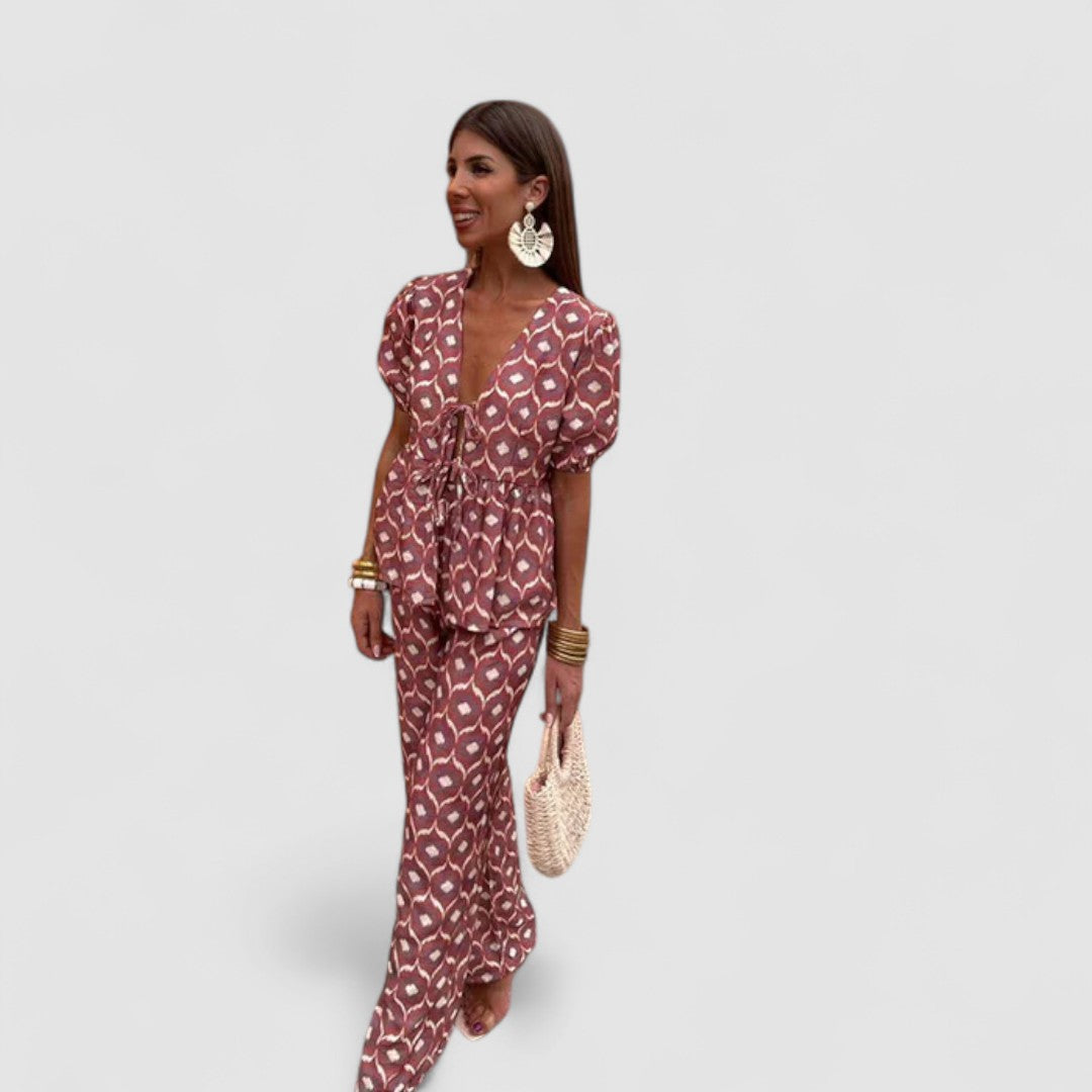 Noemí | Elegante ensemble estivo a due pezzi