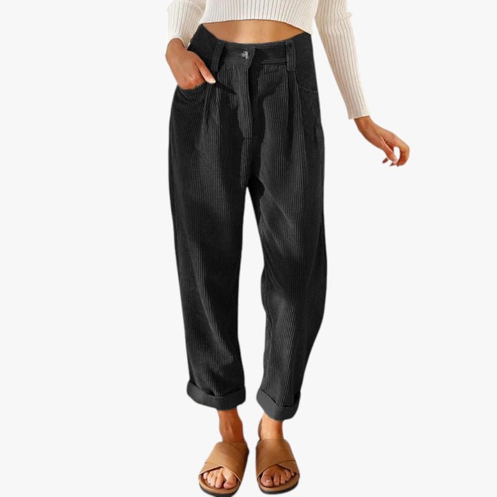 MIRELLA | PANTALONI A COSTE VITA ALTA