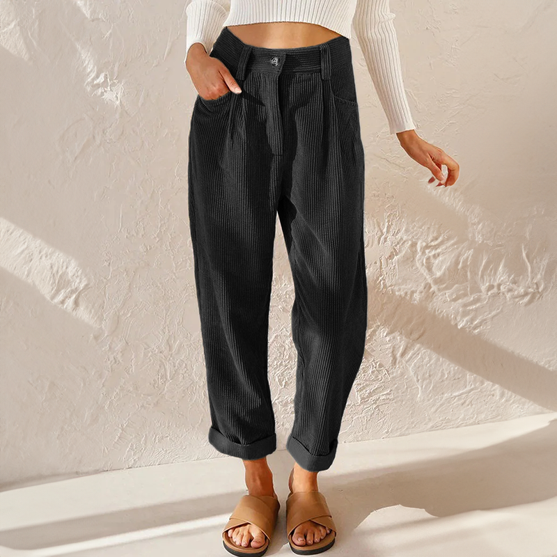 MIRELLA | PANTALONI A COSTE VITA ALTA