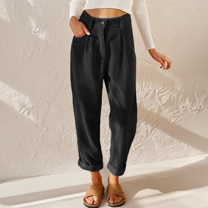 MIRELLA | PANTALONI A COSTE VITA ALTA