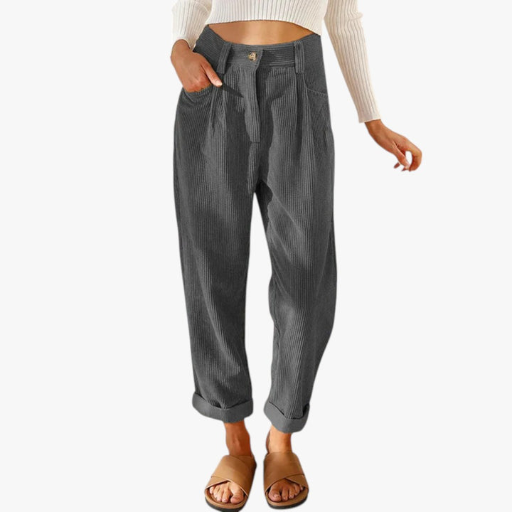 MIRELLA | PANTALONI A COSTE VITA ALTA