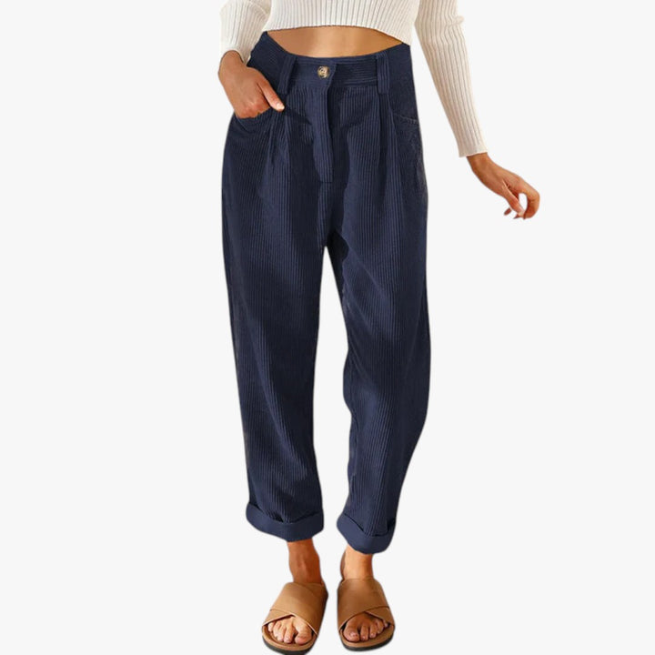 MIRELLA | PANTALONI A COSTE VITA ALTA