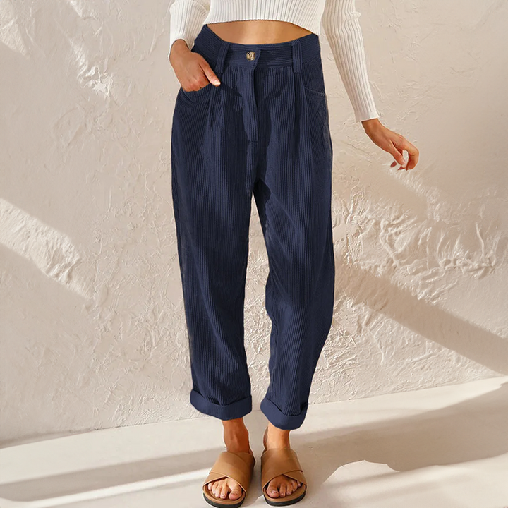 MIRELLA | PANTALONI A COSTE VITA ALTA