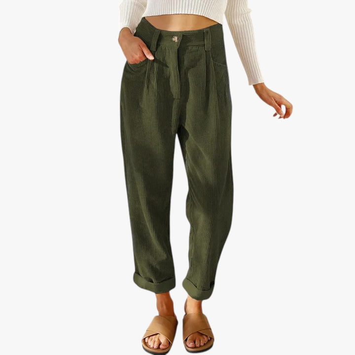 MIRELLA | PANTALONI A COSTE VITA ALTA