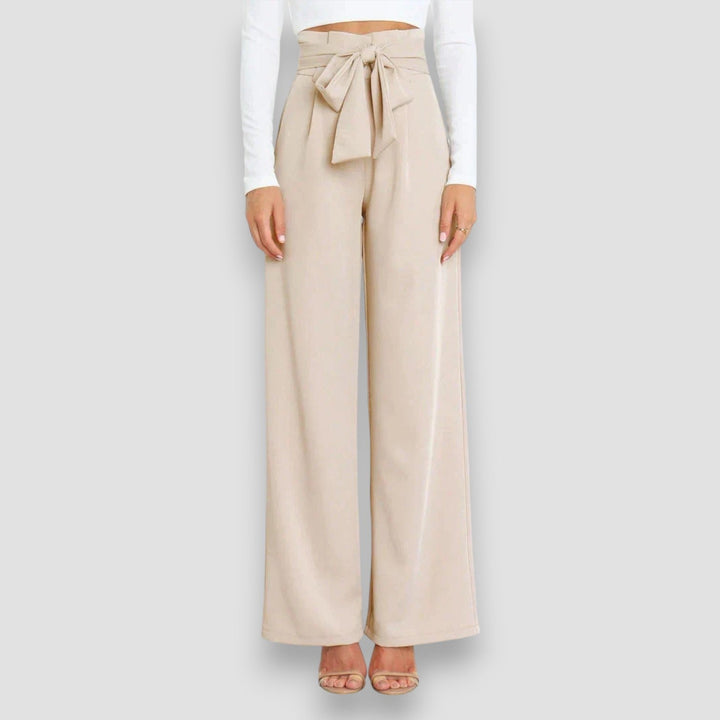 Alina | Pantaloni Eleganti a Gamba Larga