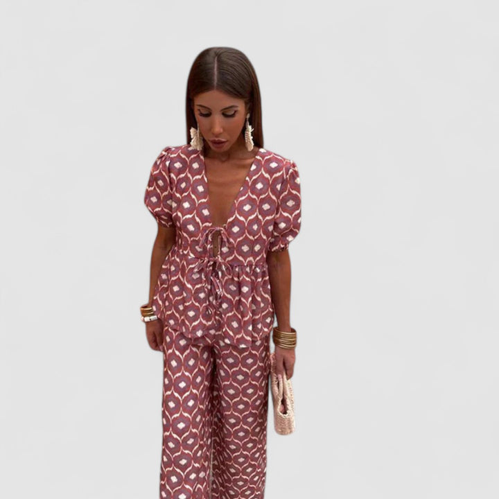 Noemí | Elegante ensemble estivo a due pezzi