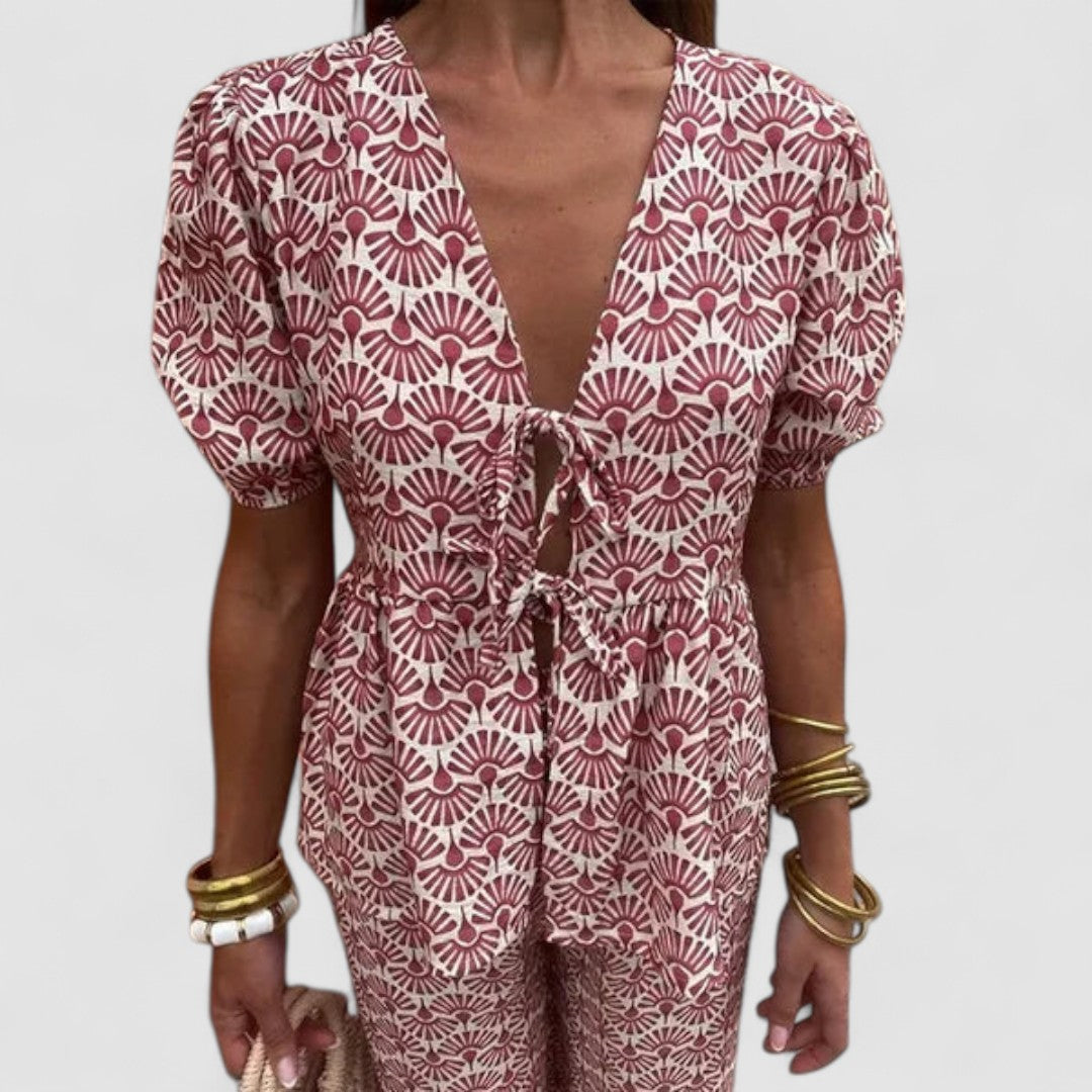 Noemí | Elegante ensemble estivo a due pezzi