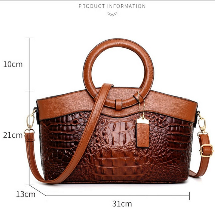 IRENE | BORSA A MANO STILE CROC