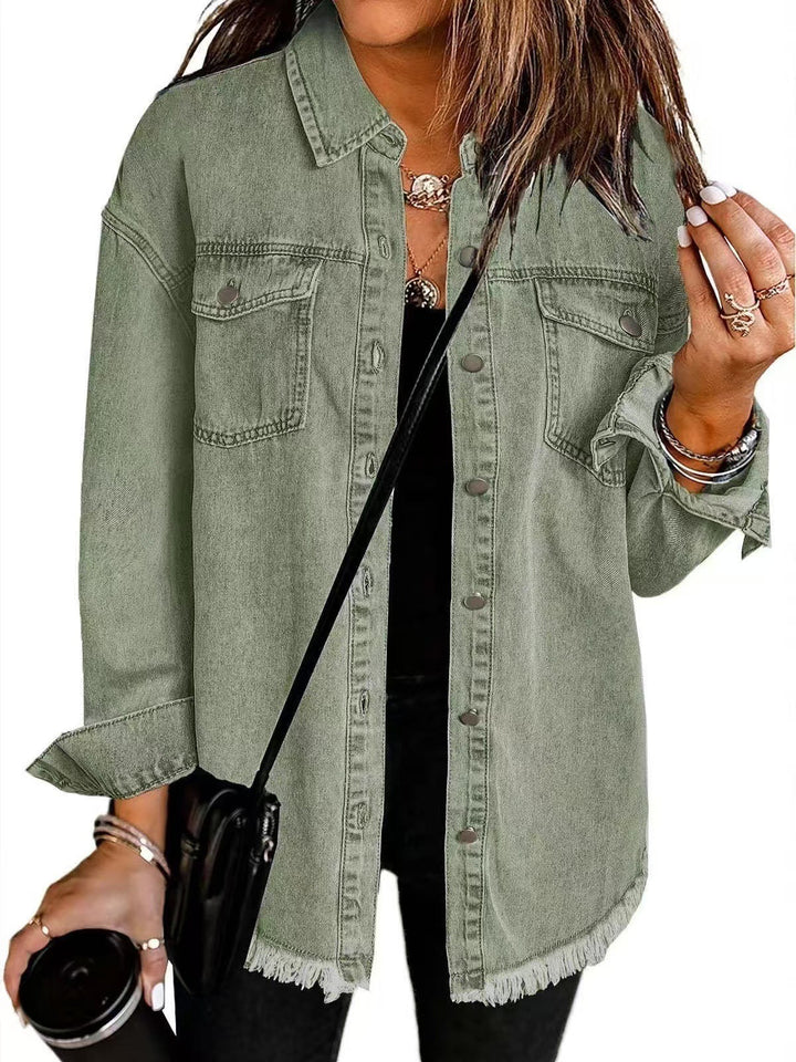 BELMONTE MILANO | CAMICIA IN DENIM DISTRESSED