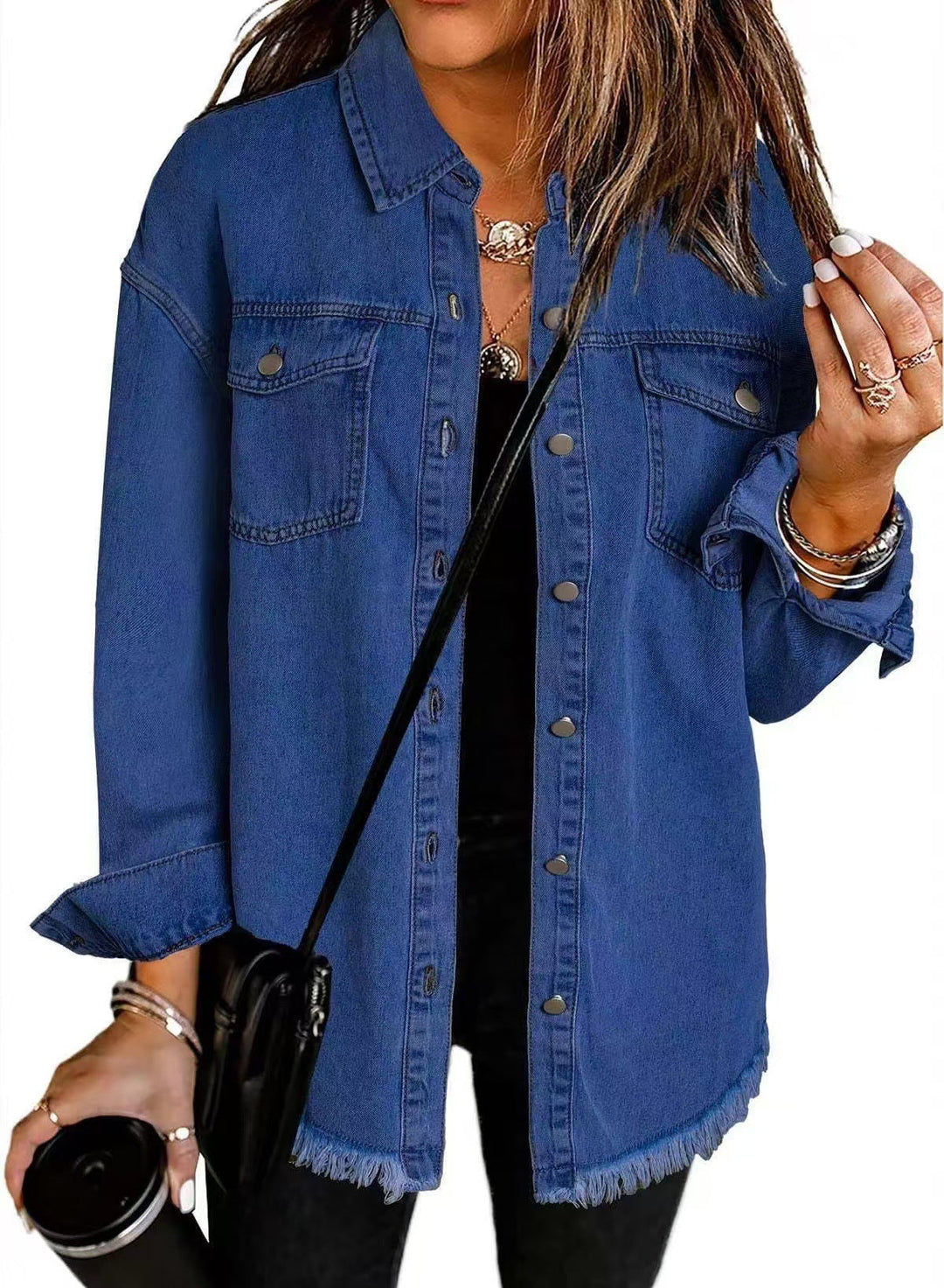 BELMONTE MILANO | CAMICIA IN DENIM DISTRESSED