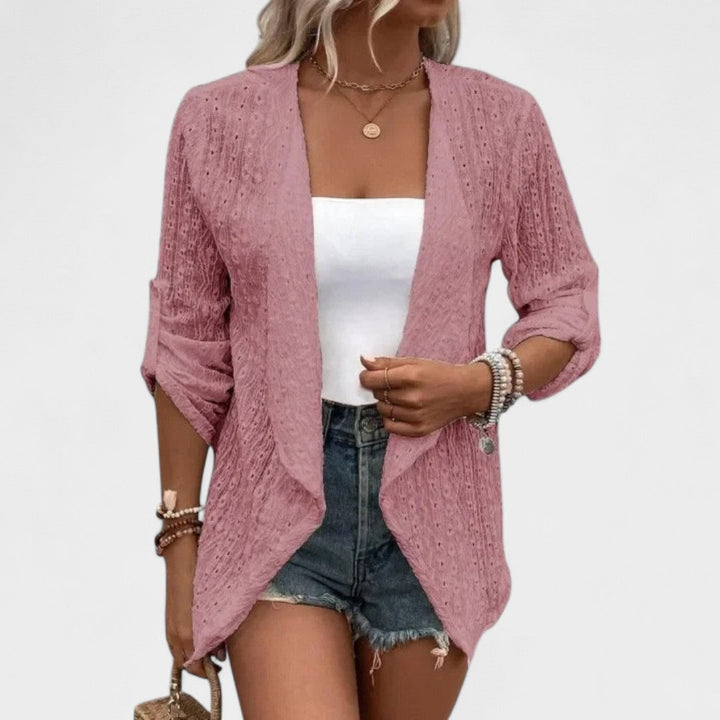 BELMONTE MILANO | CARDIGAN LEGGERO A DRAPPO