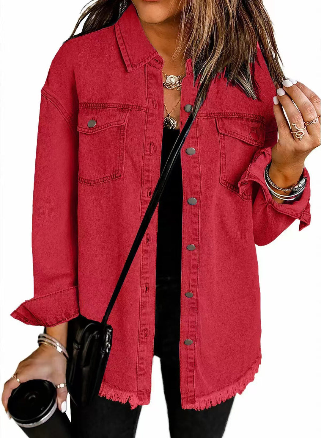 BELMONTE MILANO | CAMICIA IN DENIM DISTRESSED