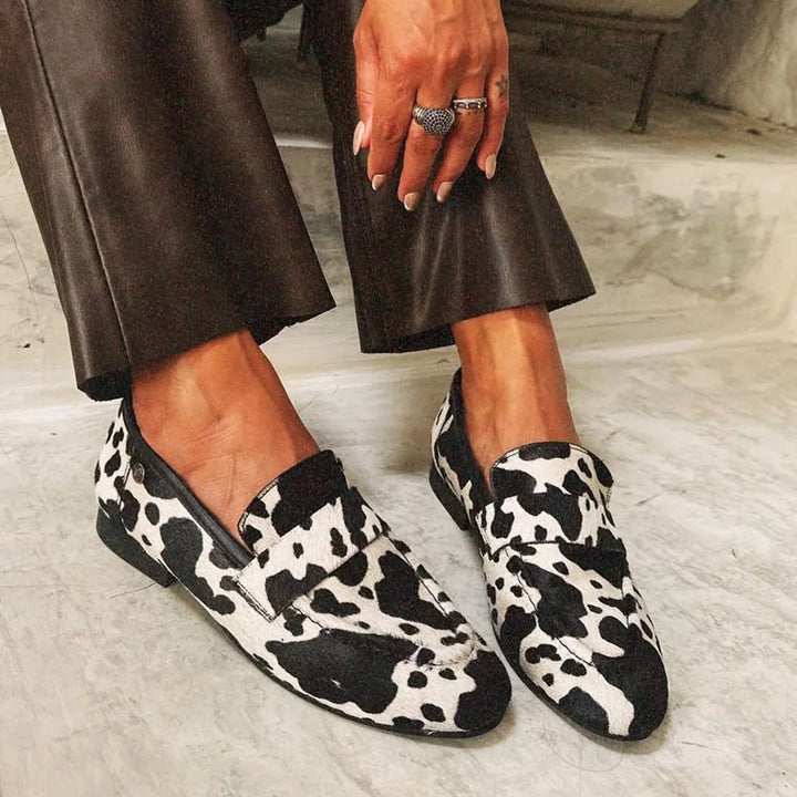 BELMONTE MILANO | MOCASSINI ANIMALIER ELEGANTI